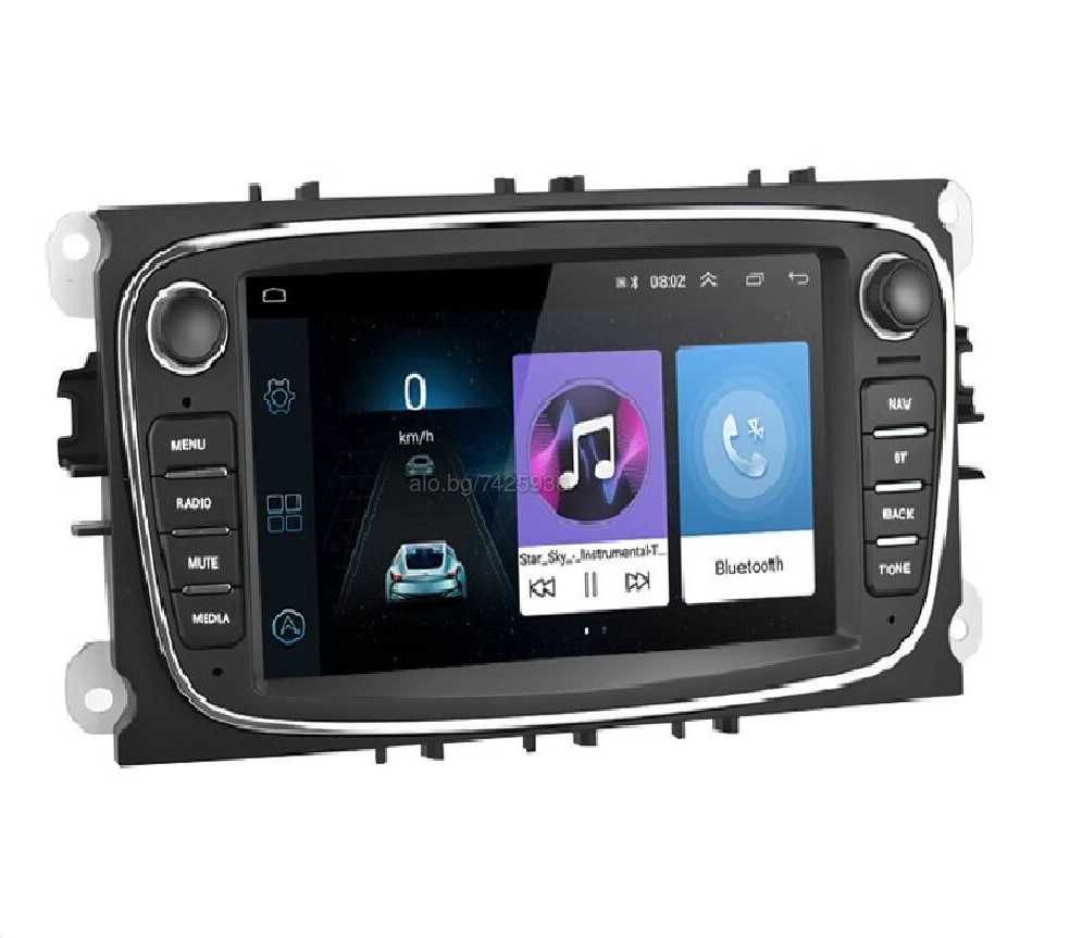 Мултимедия Android 1/2/4GB Ford Focus Mondeo Galaxy Kuga C-Max S-Max 2