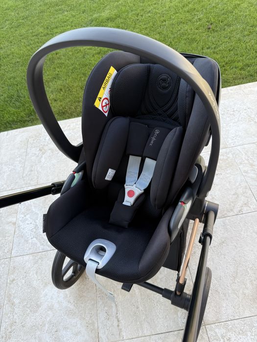Carucior Cybex Priam 4 Sepia Black Special Edition Rose Gold