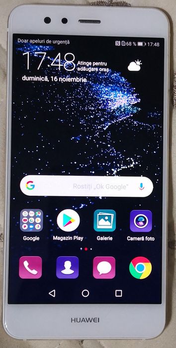 Telefon mobil Huawei P10 Lite, Dual Sim, 32GB, 4G, Blue / White