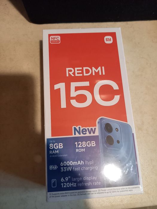 Redmi 15 C чисто нов с гаранция!
