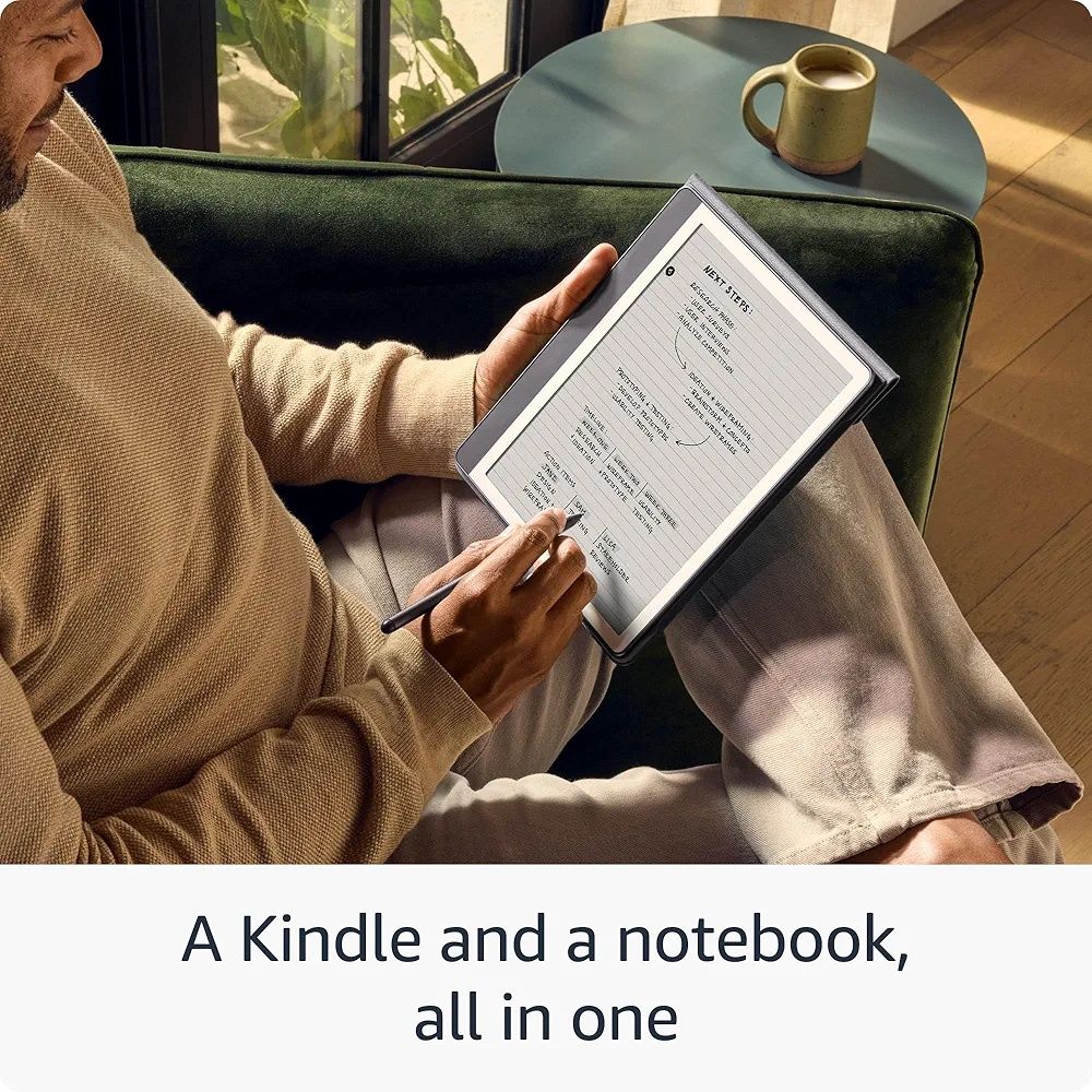 Amazon kindle Scribe с функцией рукописного ввода и со стилусом 2024