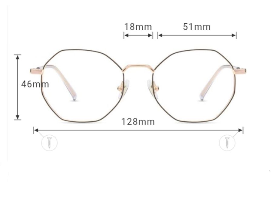 Ochelari de vedere (-1.25, PD60)