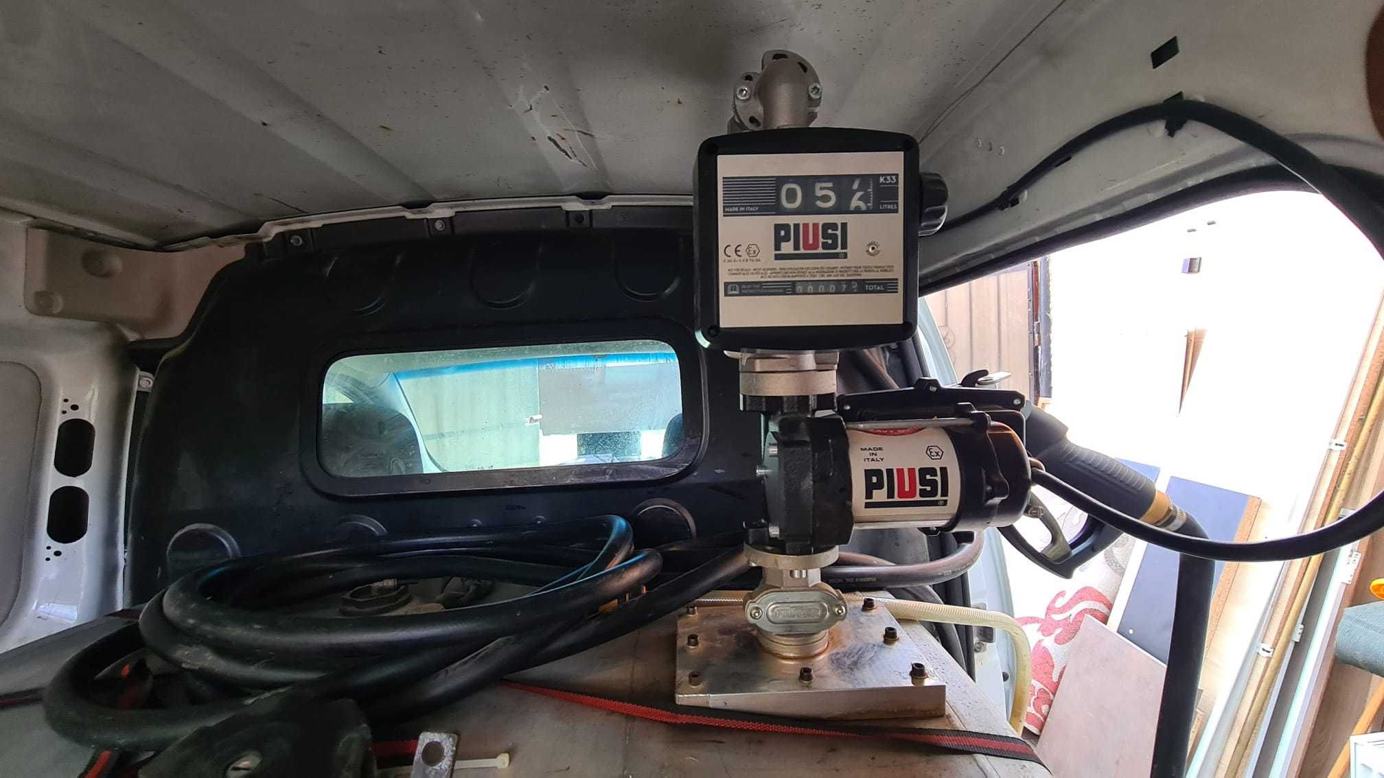 Vând ansamblu PIUSI 12V–Pompă benzină + rezervor aluminiu 400L – 1200€
