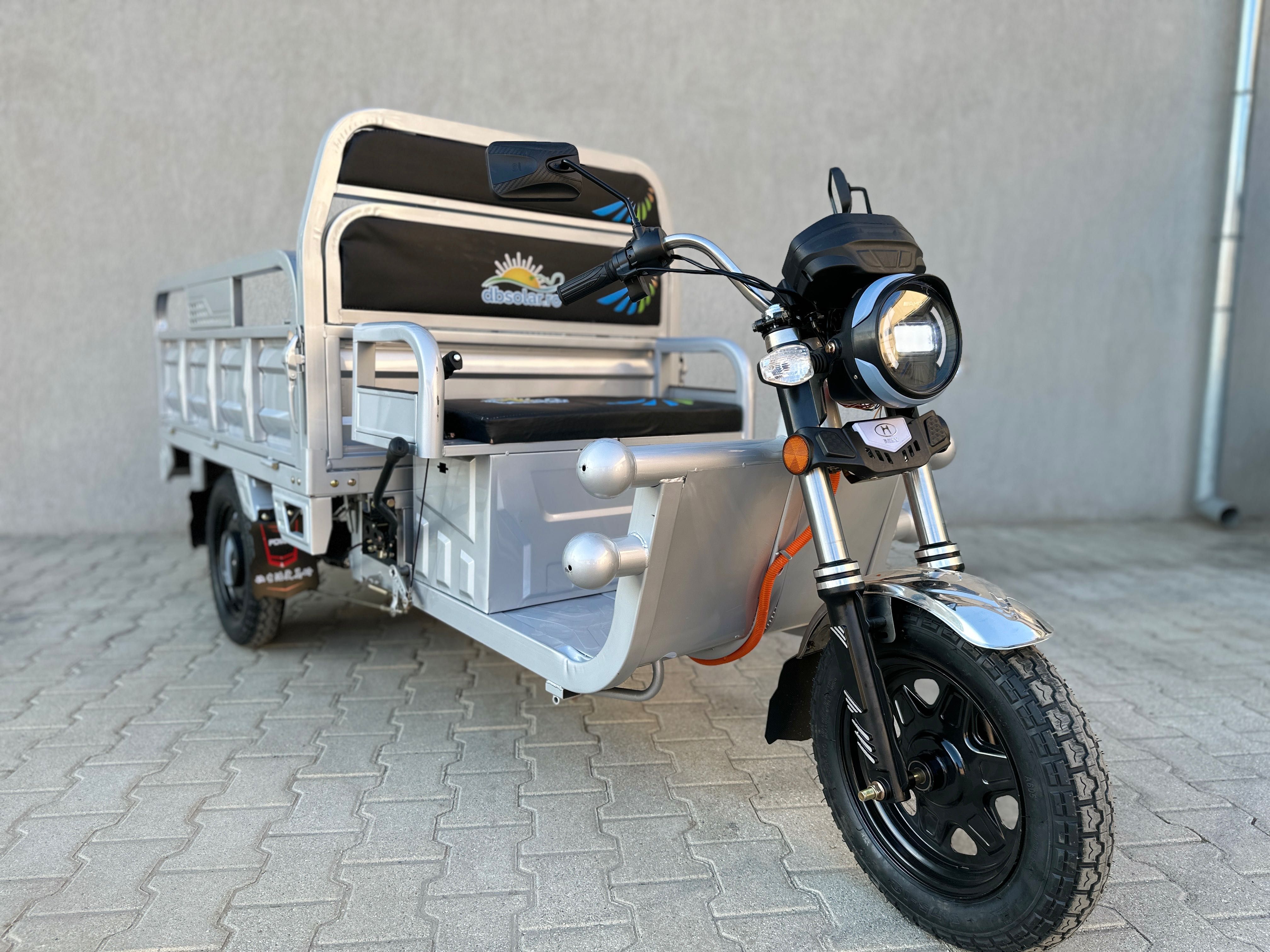 Triciclu Tricicleta Electrica Cargo TUK TUK Bena Basculabila