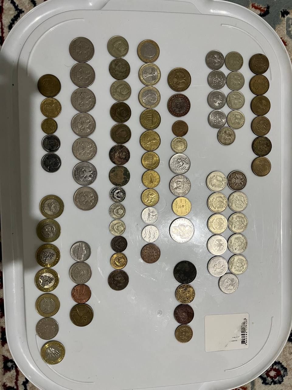 Прода монеты разного вида года и стран