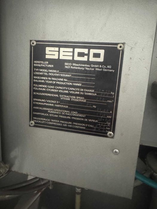 машина за химическо чистене