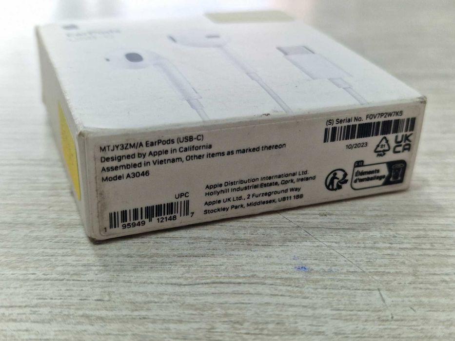 Оригинални Apple Earpods USB-C MYQY3ZM/A