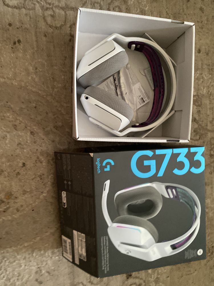 Наушники Logitech G733 LightSpeed белый