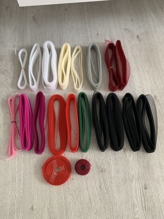 Rijelina colorata pentru rochite