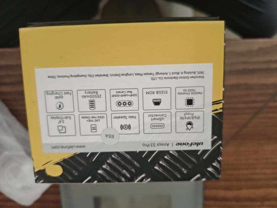 Ulefone Armor 33 pro нов