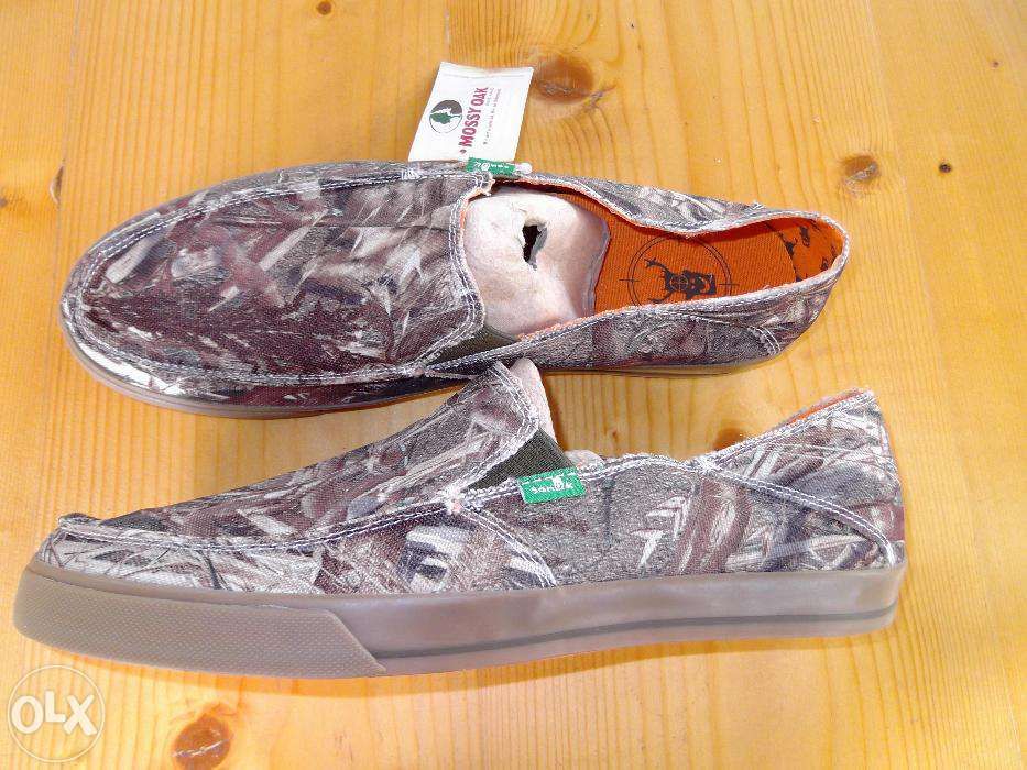 Pantofi originali Sanuk® Mossy Oak Noi