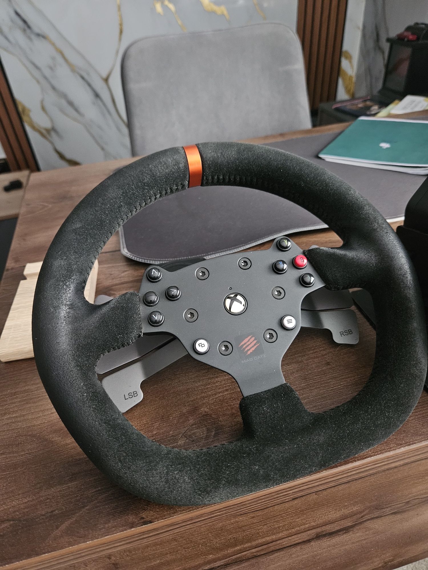 Руль mad catz pro racing force feedback steering wheel