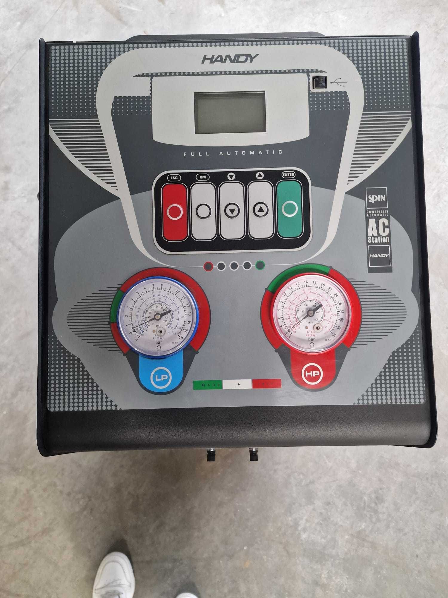 Statie incarcare freon SPIN HANDY R134A cu imprimanta