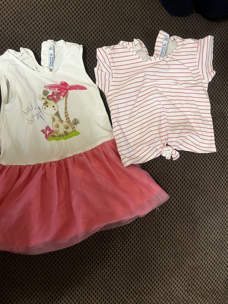 Детски дрехи за момиче Guess и Mayoral 18 м. - 86 см.