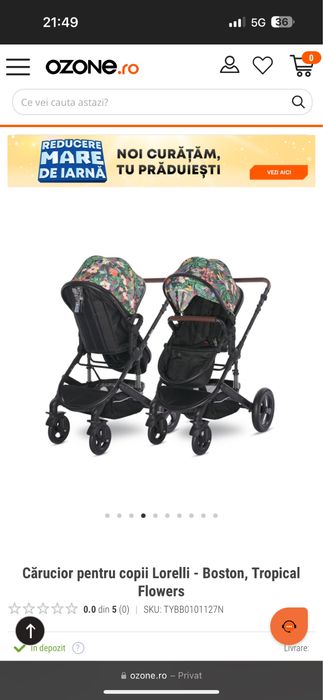 Vand set nou tropical