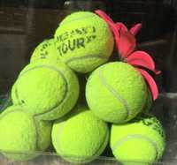 Продавам употребявани топки за тенис на корт - различни цели