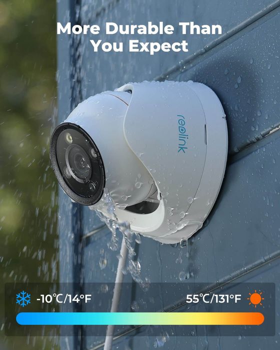 Camera de supraveghere PoE, Reolink RLC 1224A, rezolutie 12MP
