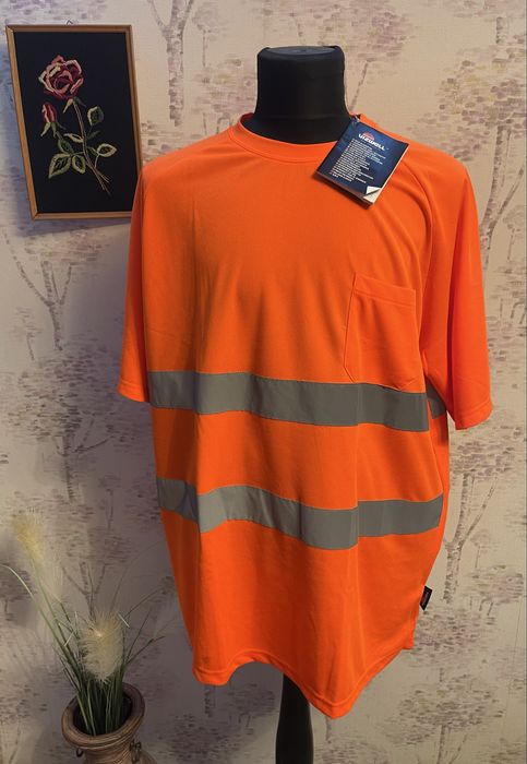Tricou barbati munca/workwear/reflectorizant marimea 3XL