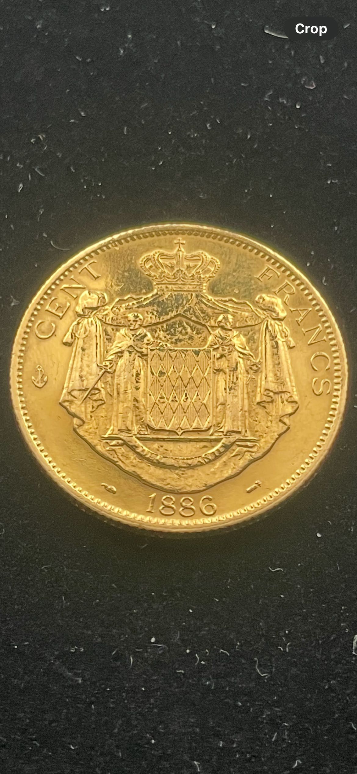 32.25 грама 21,6 карата златна монета