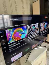 ТВ САМСУНГ СМАРТ 55 ДЮЙМ  голосовое управление  Android systems