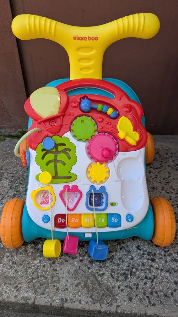 KIKKA BOO 3в1 Играчка за прохождане WALK 'N' LEARN