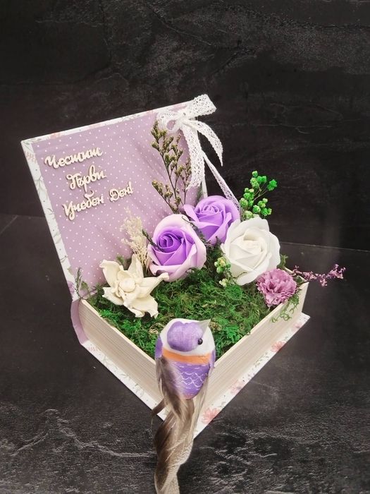 Ръчна изработка от сапунени рози