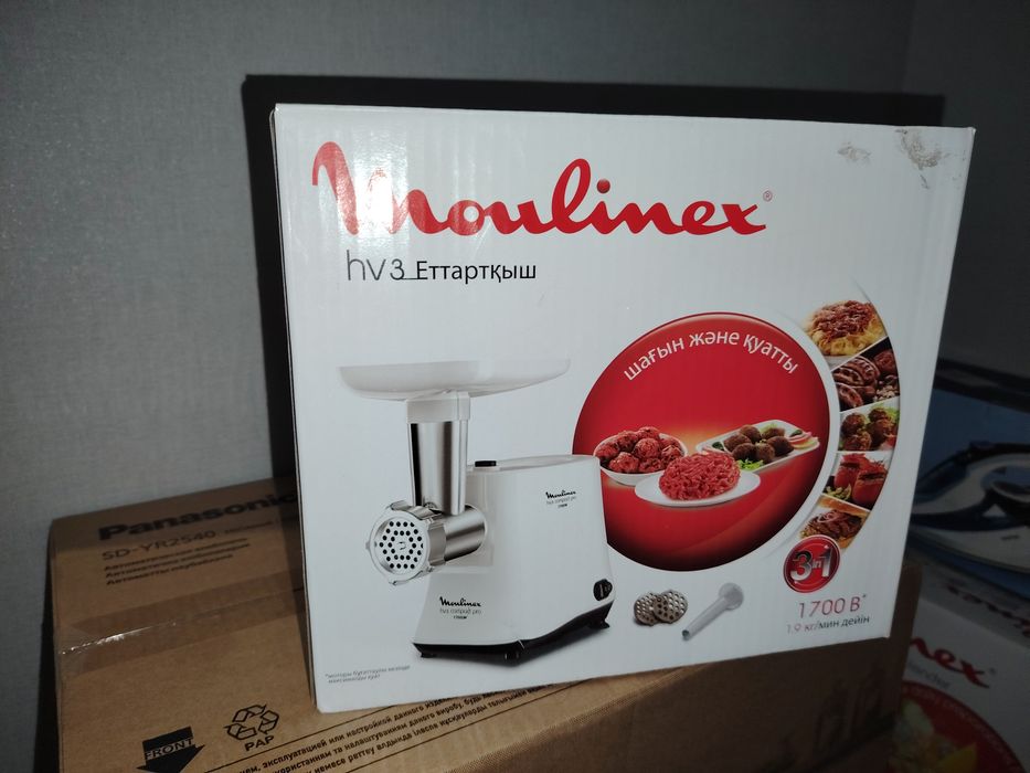 Новая мясорубка бренда Moulinex