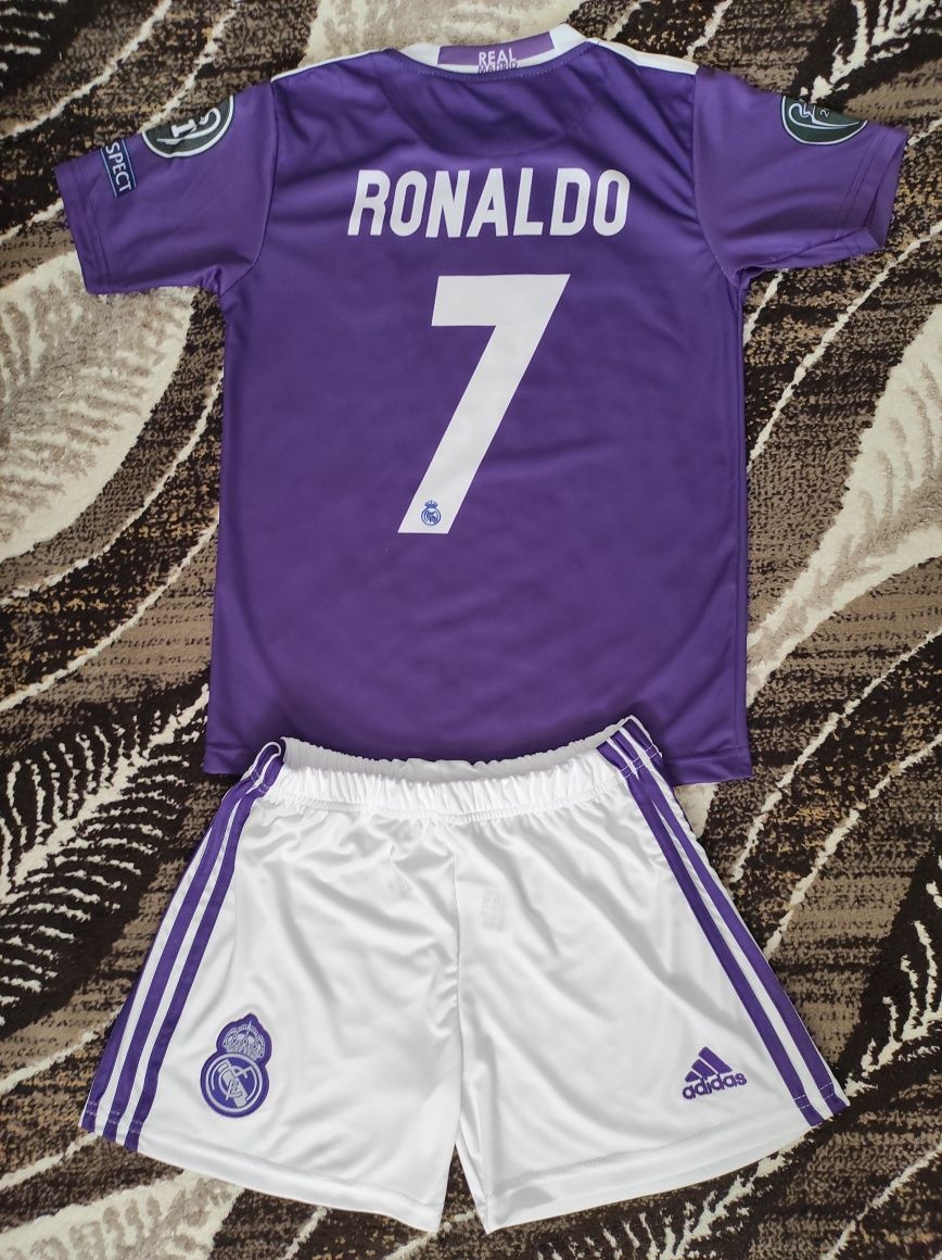 Echipament Ronaldo Real Madrid Copii
