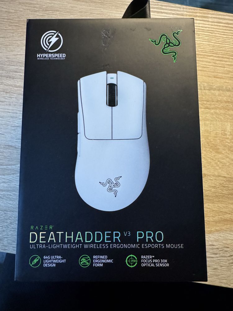 Мышь Razer deathadder v3 pro беспроводная