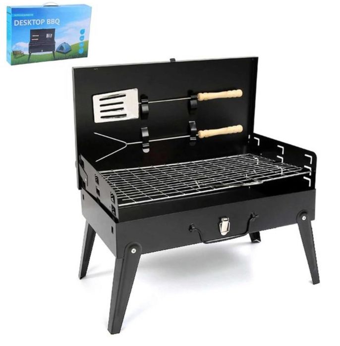 Gratar de Gradina Pliabil tip servieta cu accesorii