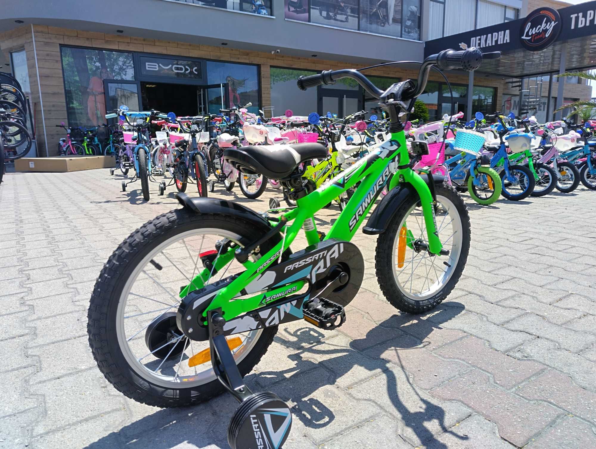 PASSATI Велосипед 16" SAMURAI зелен