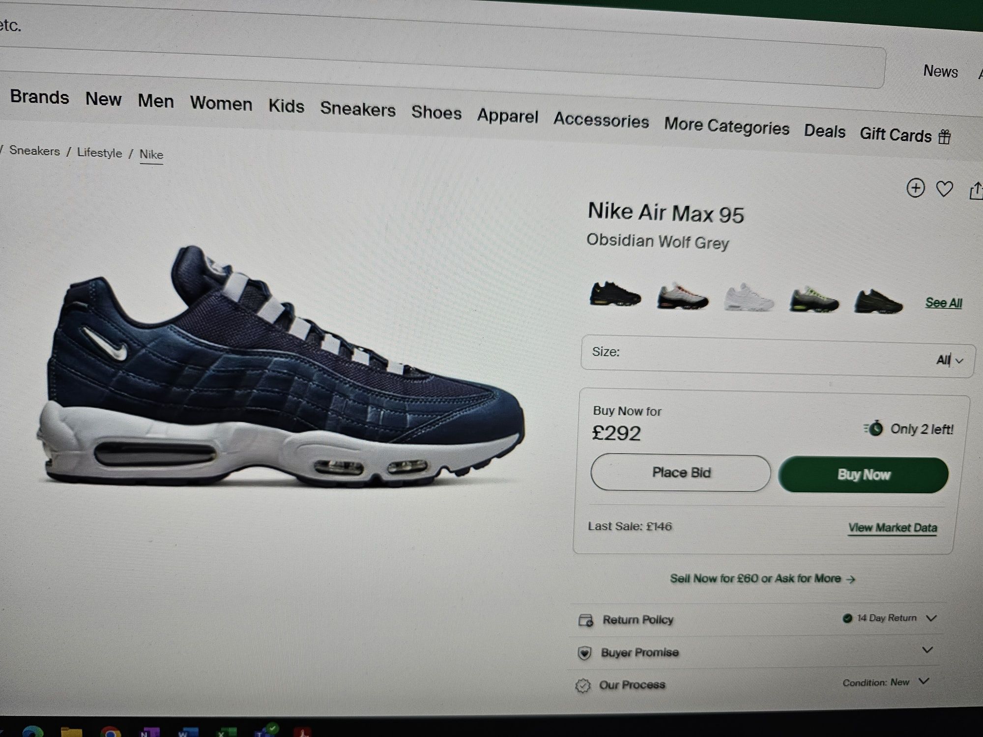 Nike Air Max 95  номер 40.5