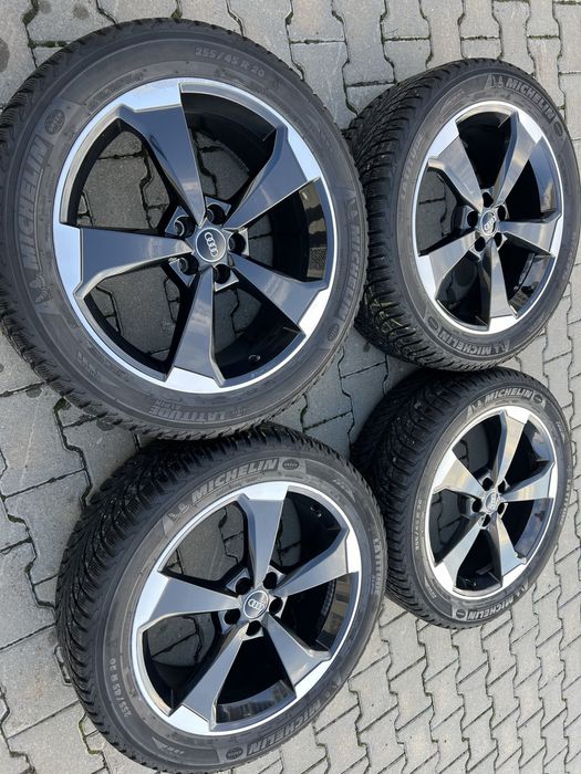 Jante Audi SQ5 Q5 Winter noi Michelin Alpin 255 45 20
