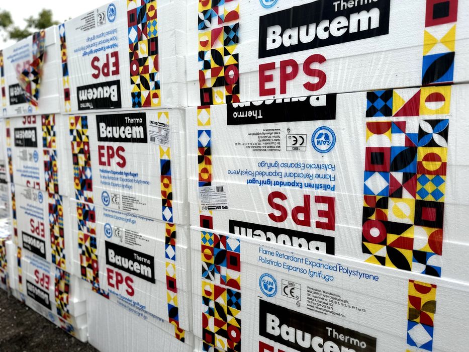 Polistiren expandat, grafitat - densitate80, densitate 100