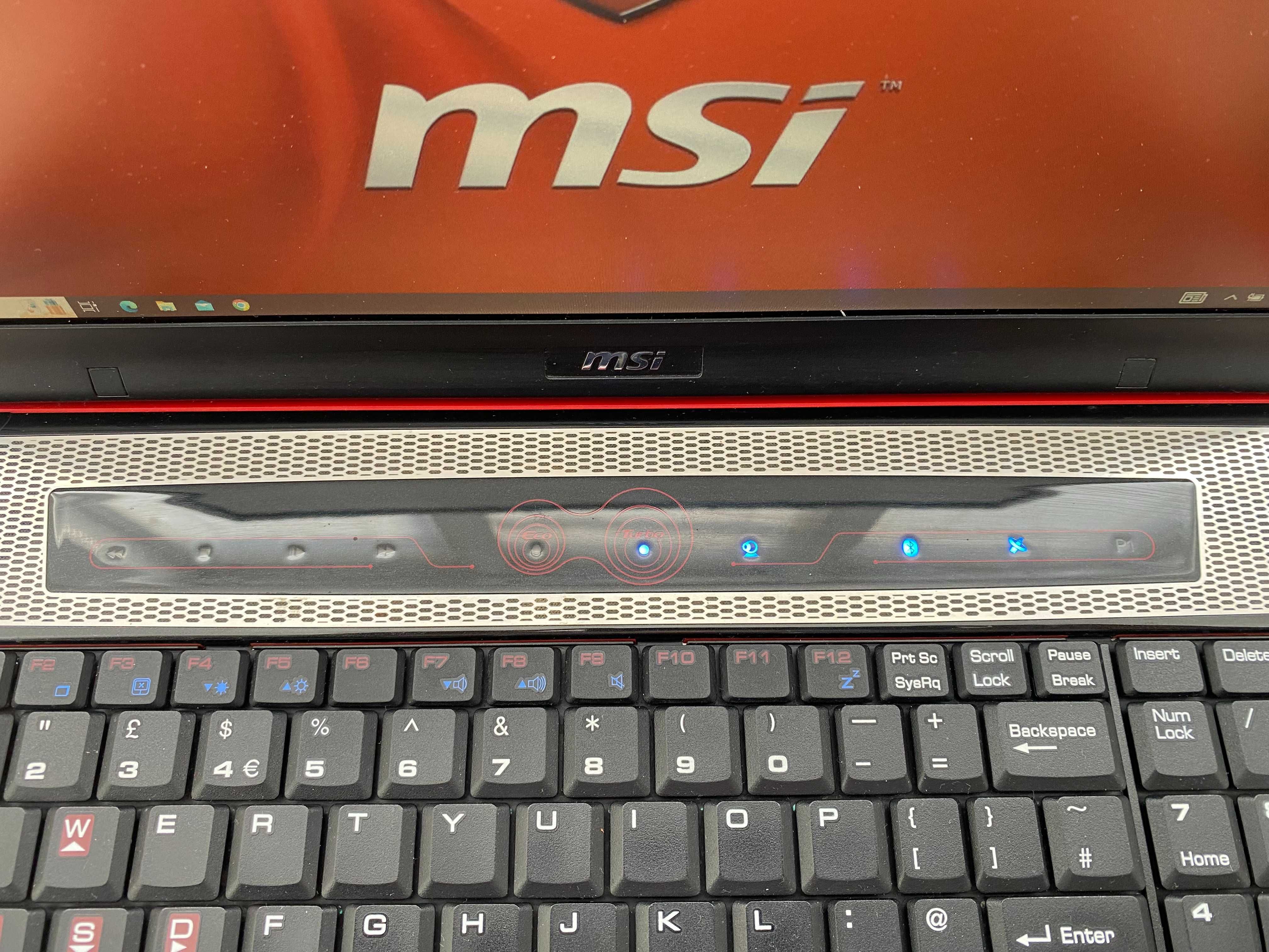 Лаптоп MSI употребяван.