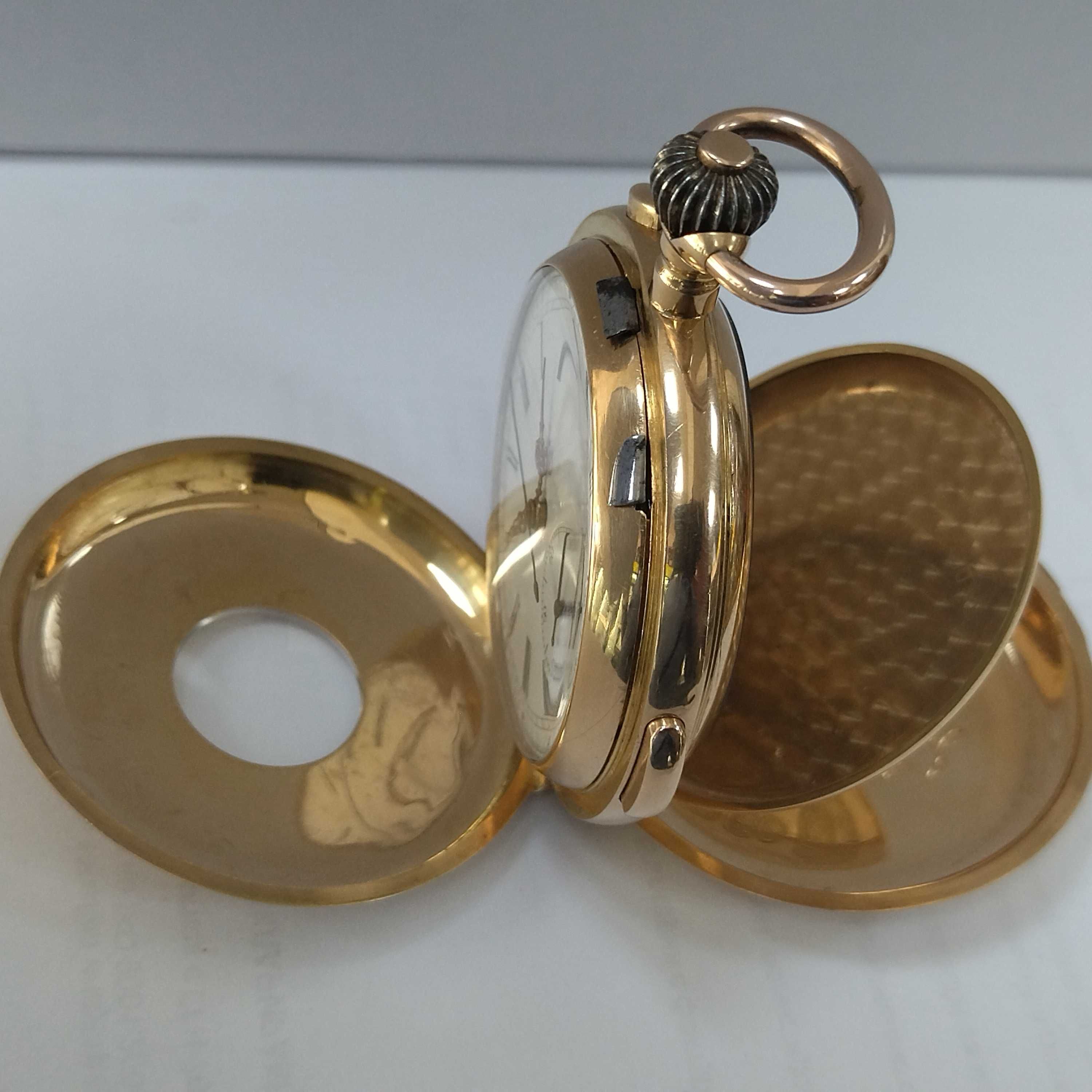 INVICTA 18k джобен,репетир,Хронограф,Half Hunter,Minute Repeater,Chono