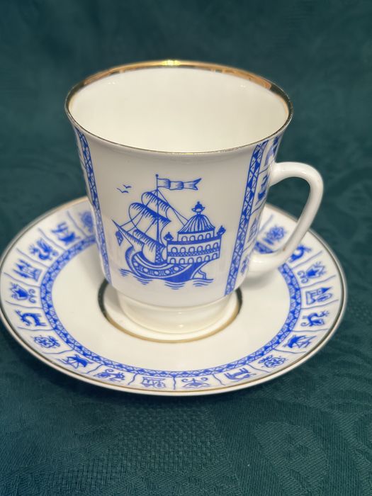 Руски порцелан на ЛФЗ Ломоносов-много различни чаши, разгледайте, моля