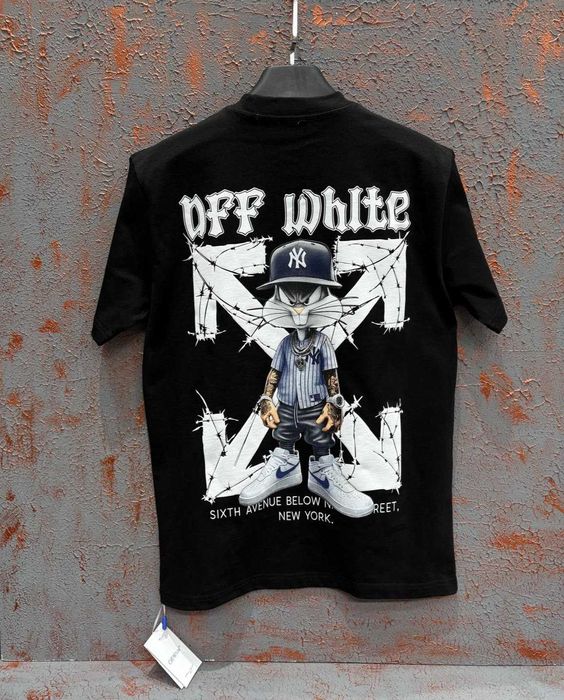 Tricou OffWhite | model nou | calitate Premium - 100%cotton