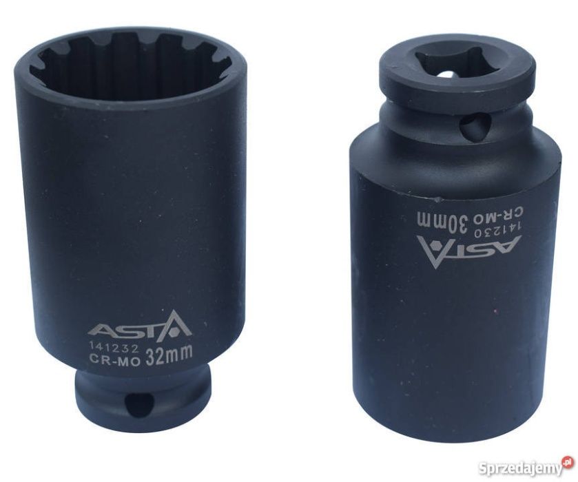 Trusa tubulare impact lungi 1/2 de la 10 la 32.Bihexagon-12 colturi