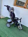 Триколка с въздушни гуми Lorelli - Speedy, Grey&Black