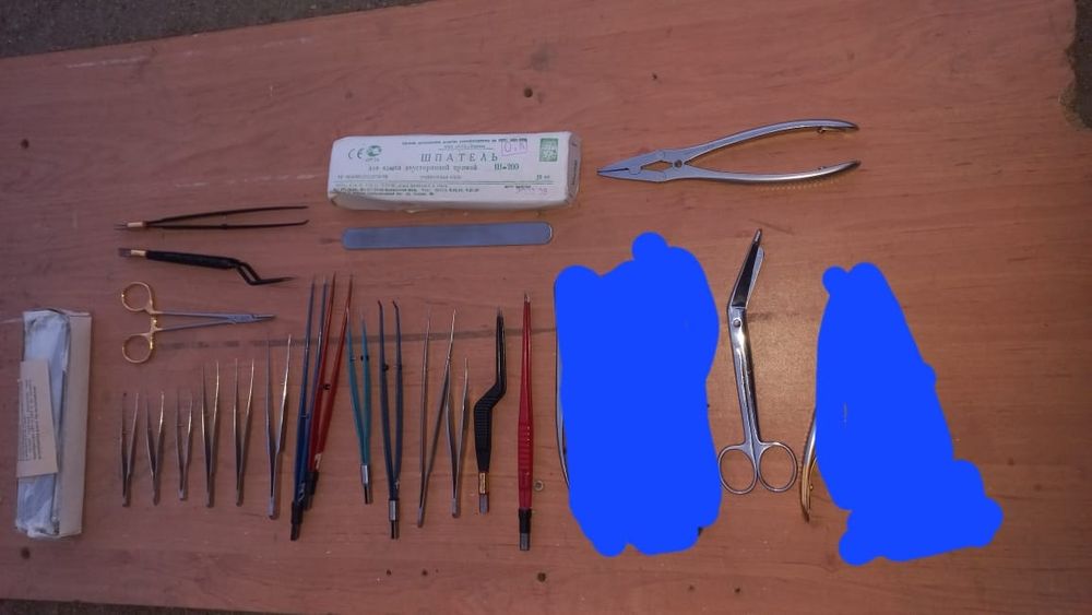Продам Пинцеты Медицинские и ножницы. Каждый по 500 тг