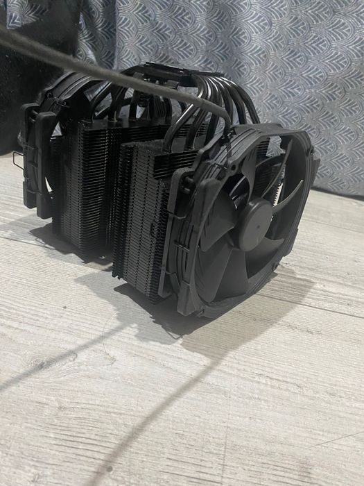 Cooler Procesor Noctua NH-D15 Chromax.Black compatibil cu AMD/INTEL