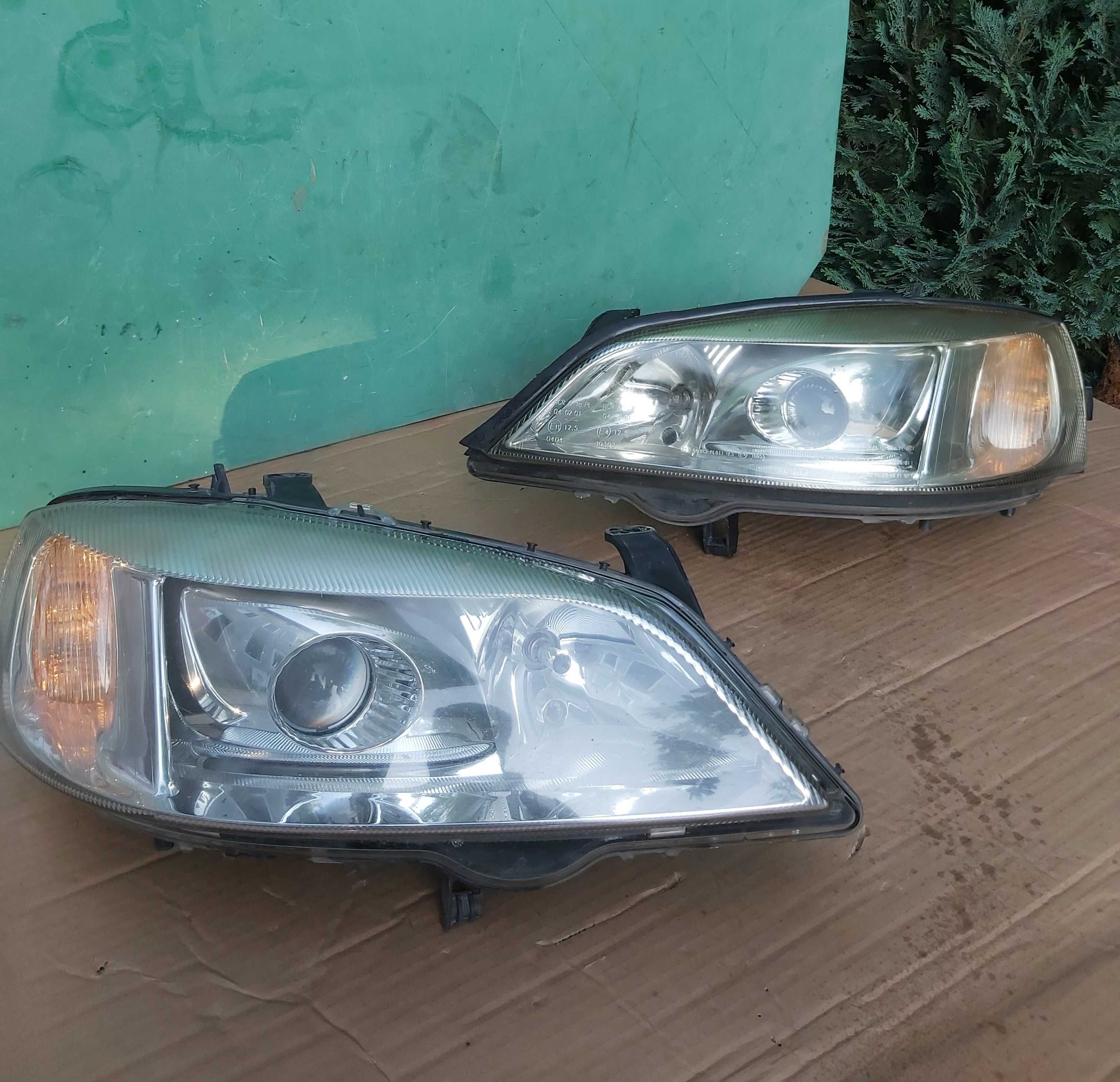 Set 2 faruri Opel Astra G cu Lupa