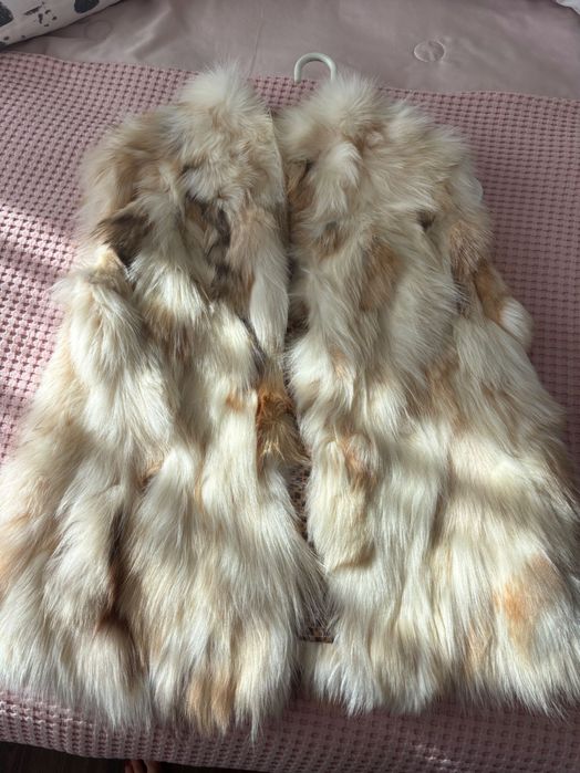 Елек “Естествен косъм”-бежаво -кафяв