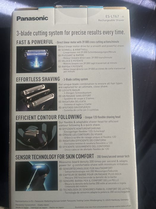 Aparat de ras umed/uscat Panasonic