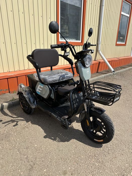 Рикша Электровелосипед Трехколесный