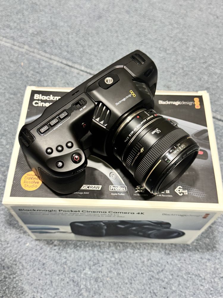 Blackmagic Pocket Cinema Camera 4K – a’lo holatda