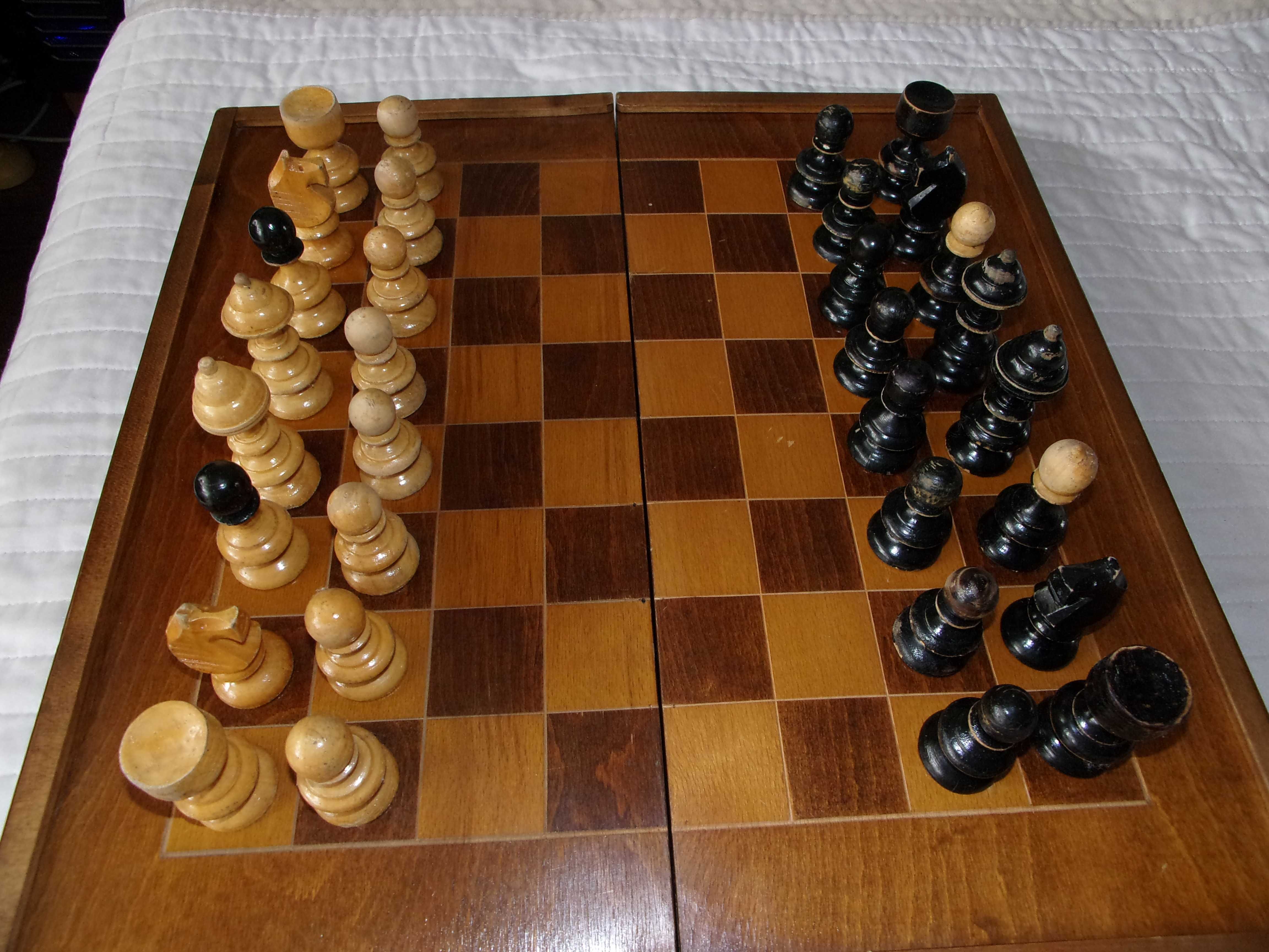 Sah si Table cu cutie anii 70-80