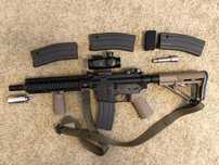 Tokyo Marui M4 A1 - MODEL MWS - Z-SYSTEM - GBB