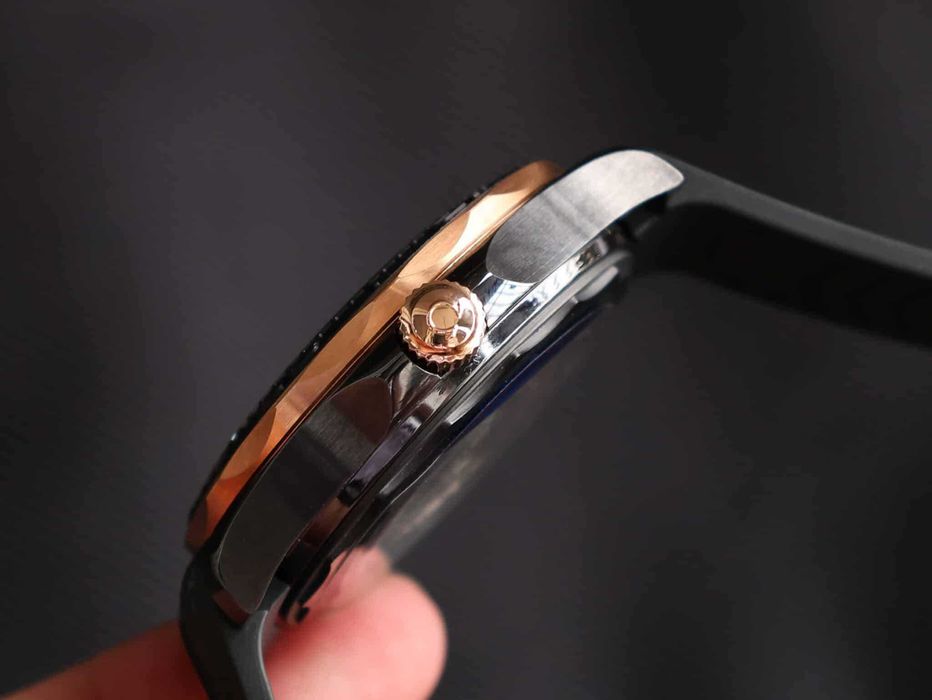 omega seamaster diver 300m black gold